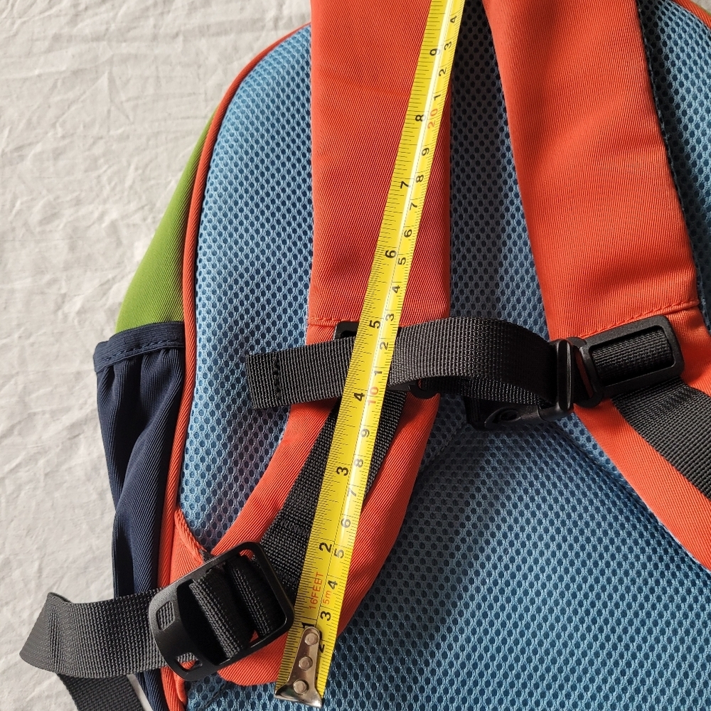 Abshoo Kids Colorful Backpack - Orange and Green - Picture 4 of 13